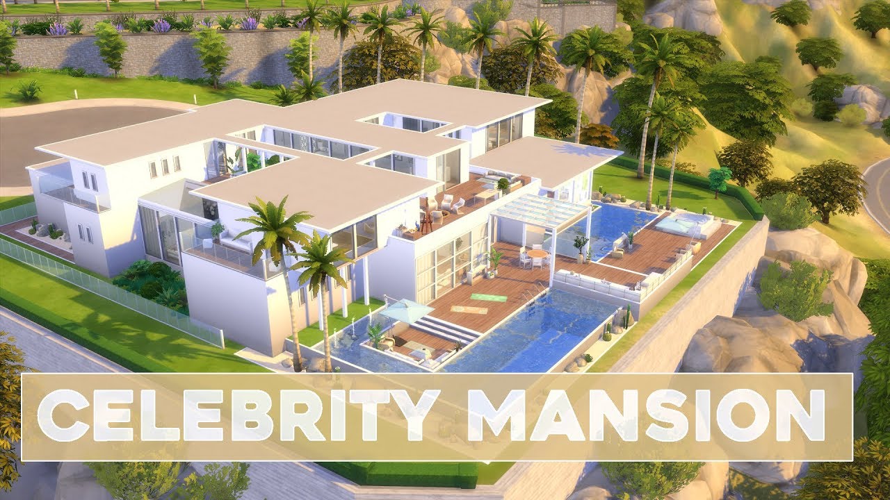 Sims 4 | House Building | Celebrity Mansion