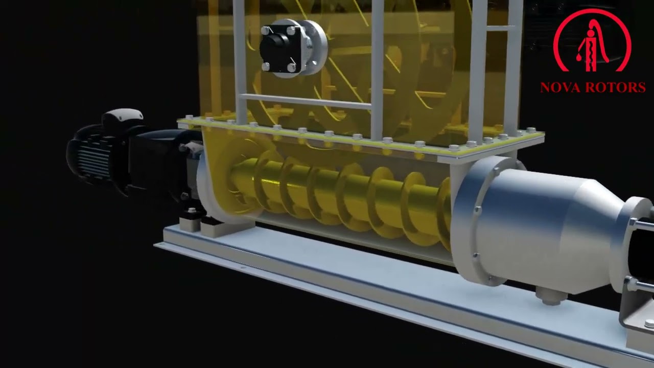 Pump DHS Progressive Cavity  with Module B – Bridging Solution for High Dry Solids Sludge