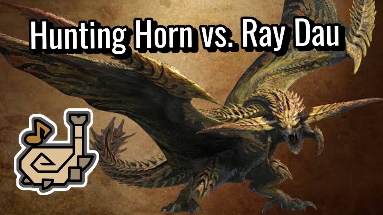 Hunting Horn vs Ray Dau | MhWilds beta