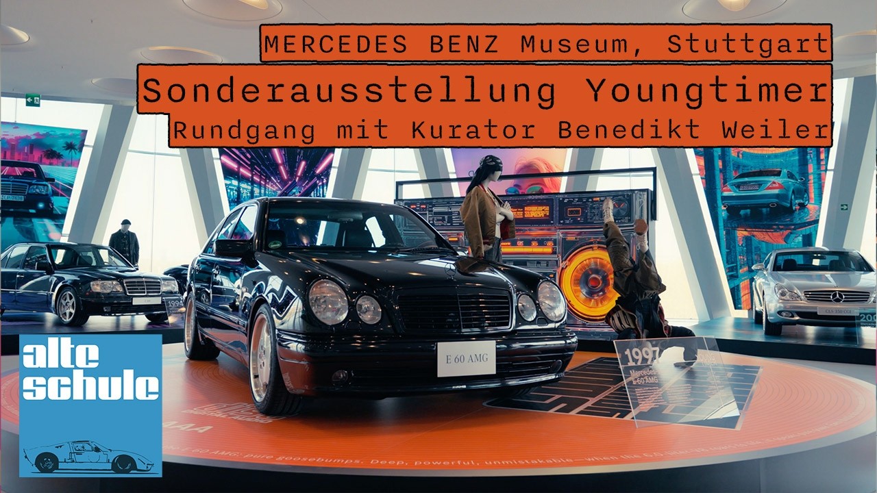 Youngtimer-Sonderausstellung im Mercedes-Benz Museum | Rundgang mit Kurator Benedikt Weiler