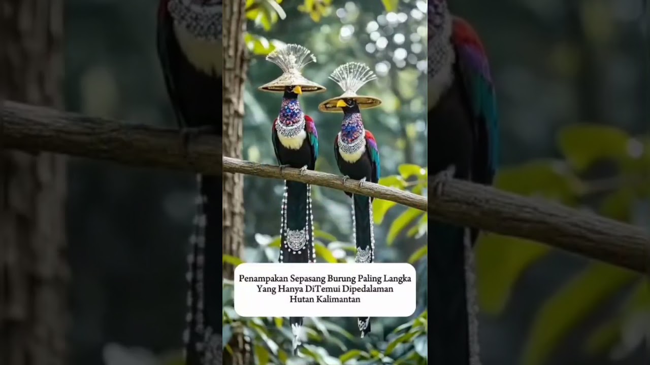 Burung langka endemik KALIMANTAN