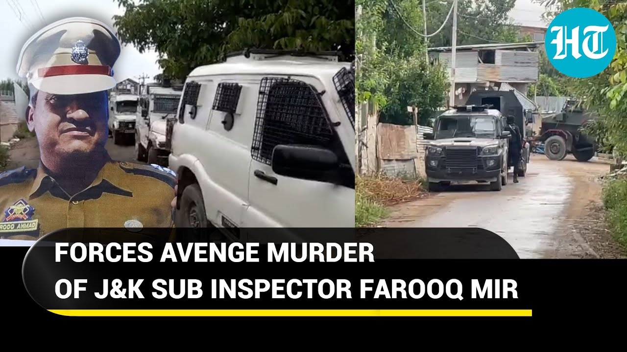 J&K: Cop Farooq Mir&rsquo;s murderer neutralised; Jaish terrorist among 2 killed in Pulwama encounter