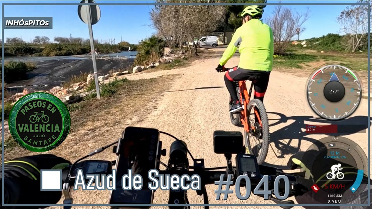 Paseos en bici: del Perellonet al Azud de Sueca por la Albufera