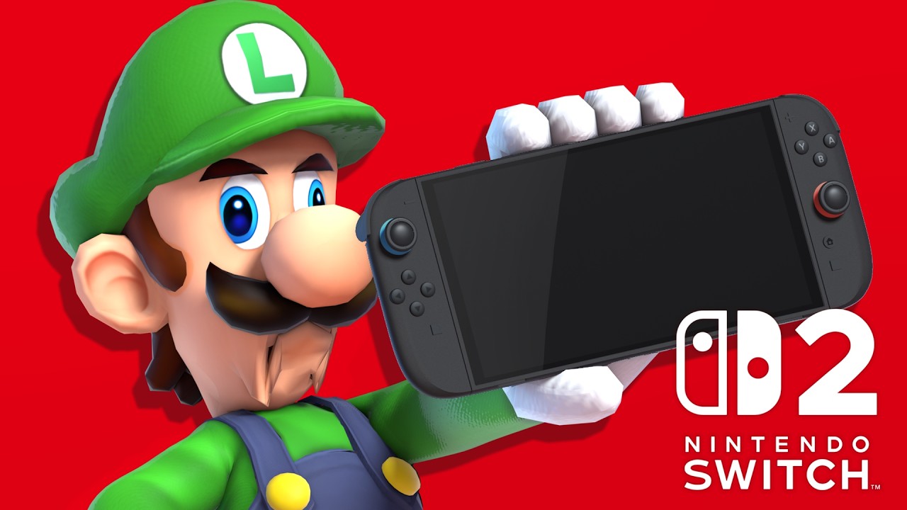 Луиджи распаковывает: NINTENDO SWITCH 2