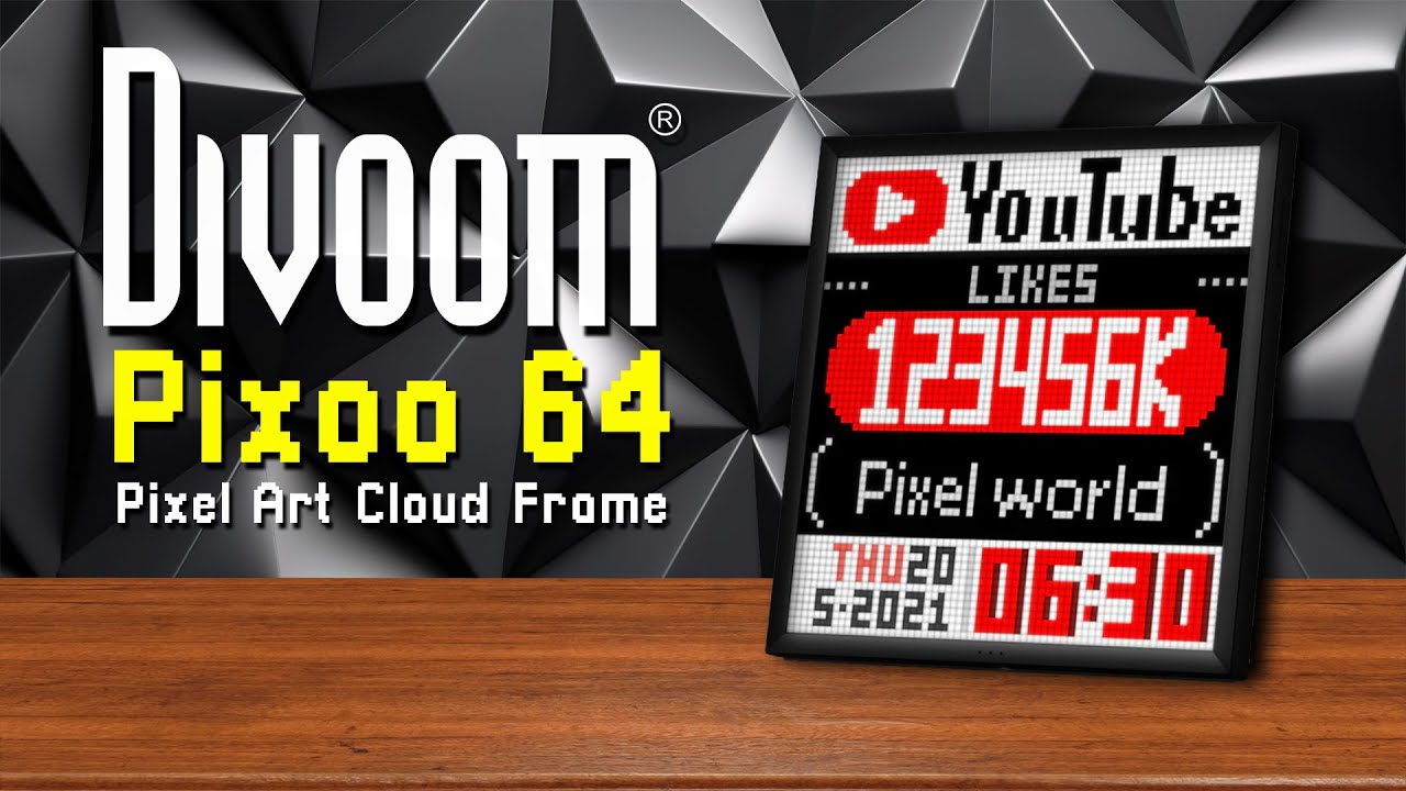 Présentation Divoom Pixoo 64