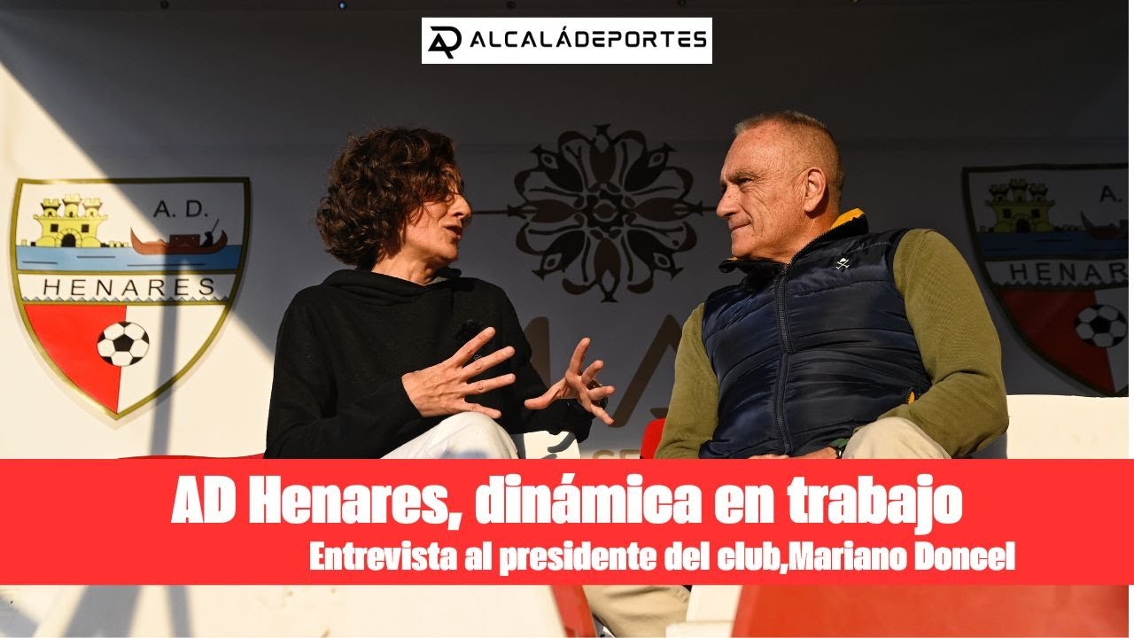 Mariano Doncel habla de la AD Henares, 