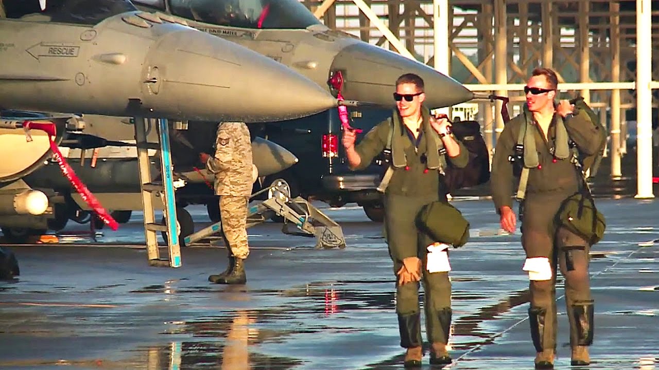 F-16 Preflight Checks and Takeoff