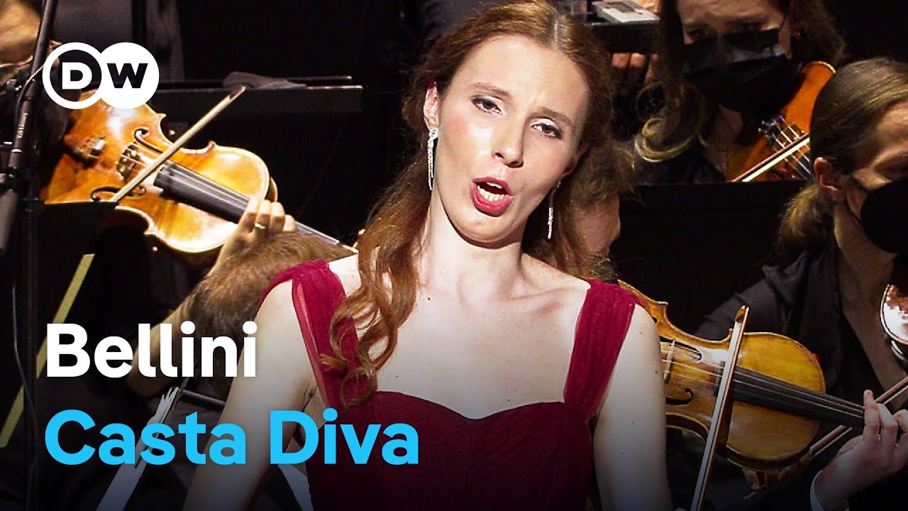 Беллини: Casta Diva из оперы «Норма»| Лидия Фридман, сопрано