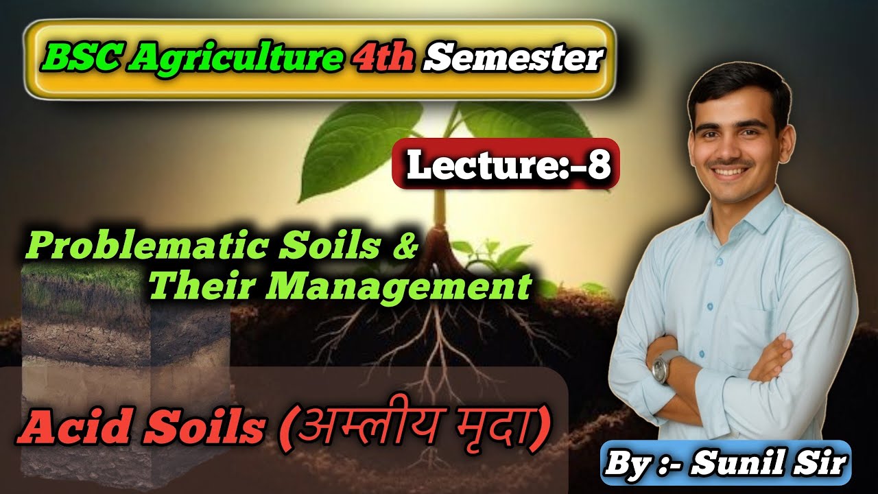 Acidic Soil / अम्लीय मिट्टी क्या है? / Causes, Characteristics & Management / Problematic Soils 