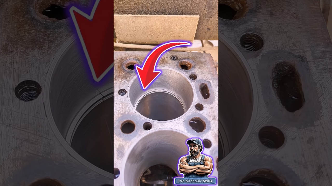 Perfect Piston Ring Fit in 7 Seconds! Liner Clearance Pro Test #shorts #engine #liner #test #viral