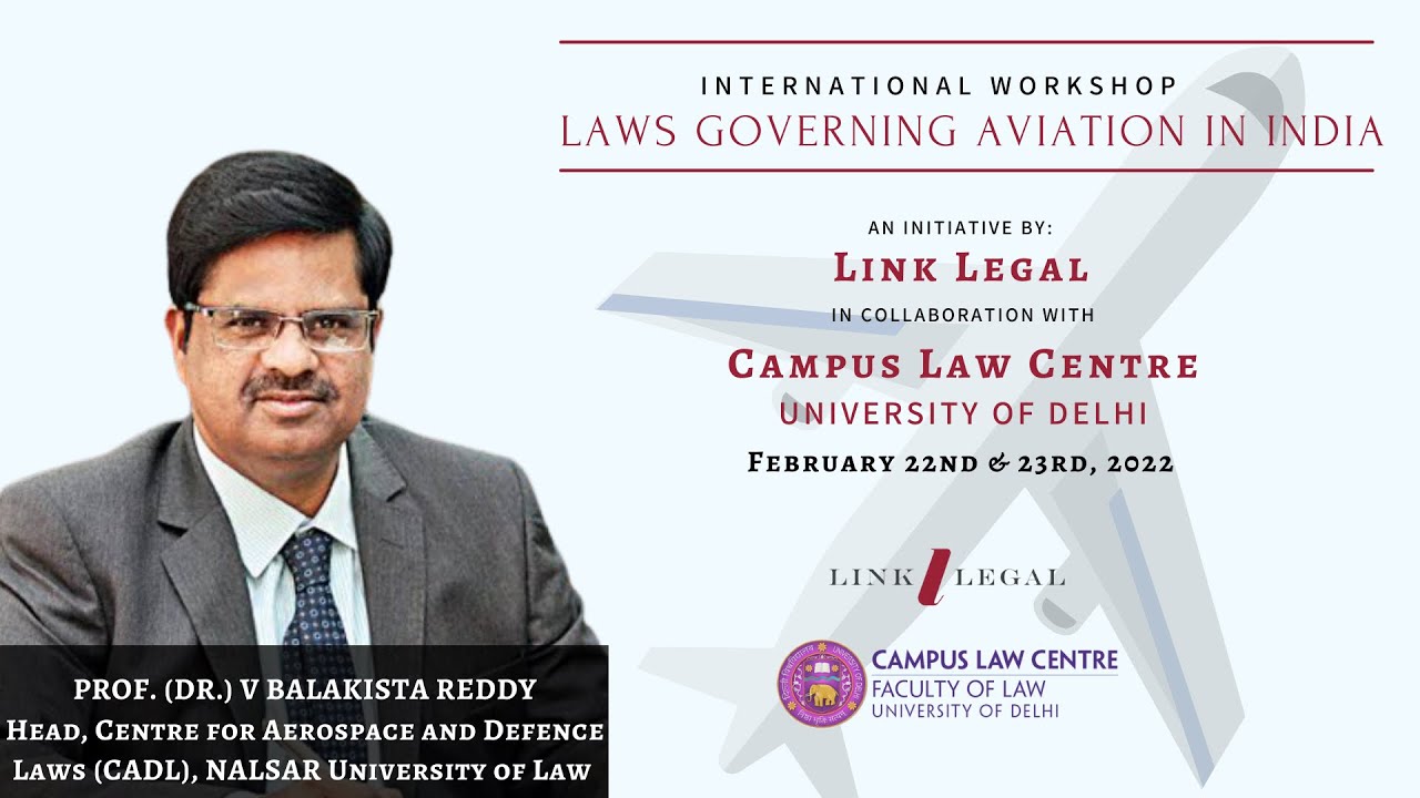Private Air Law | Prof. (Dr.) V Balakista Reddy | Aviation Law