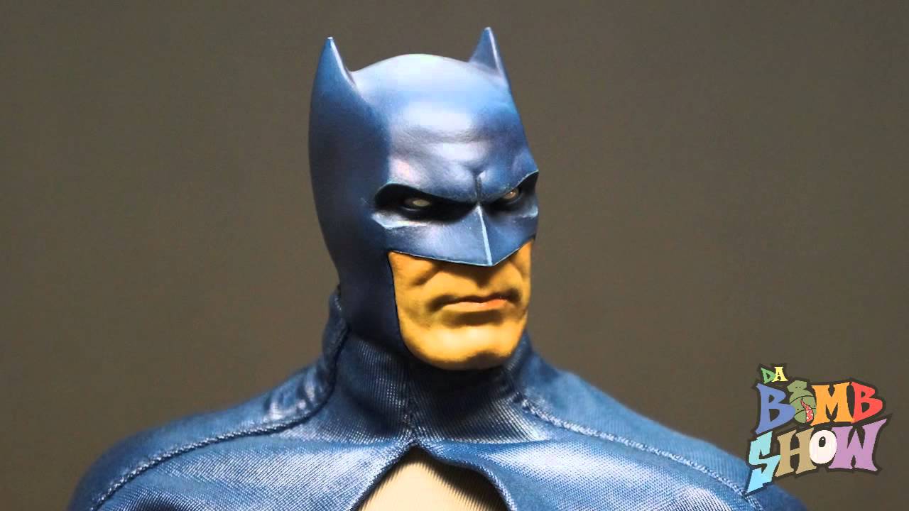 Sideshow  DC Blue Grey Batman 1/6 Figure Review Joker, Catwoman, Harley Quinn - Da Bomb Show