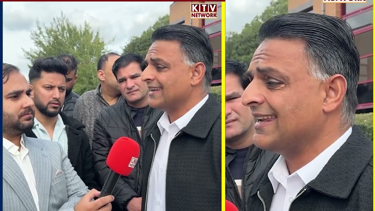 Protest from Bradford, UK &mdash; in front of Pakistani Consulate, solidarity with Action Committee AJK