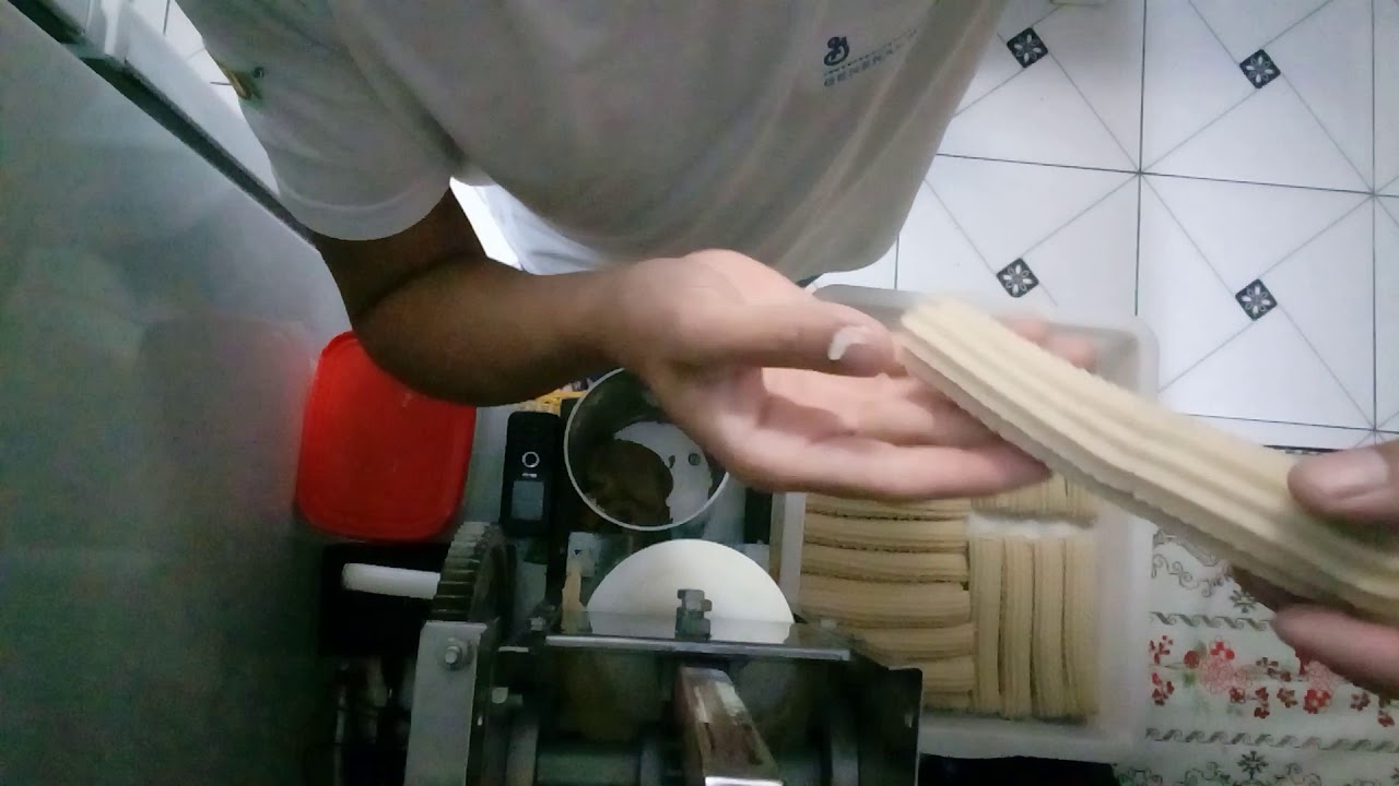 Como eu cilindro os churros