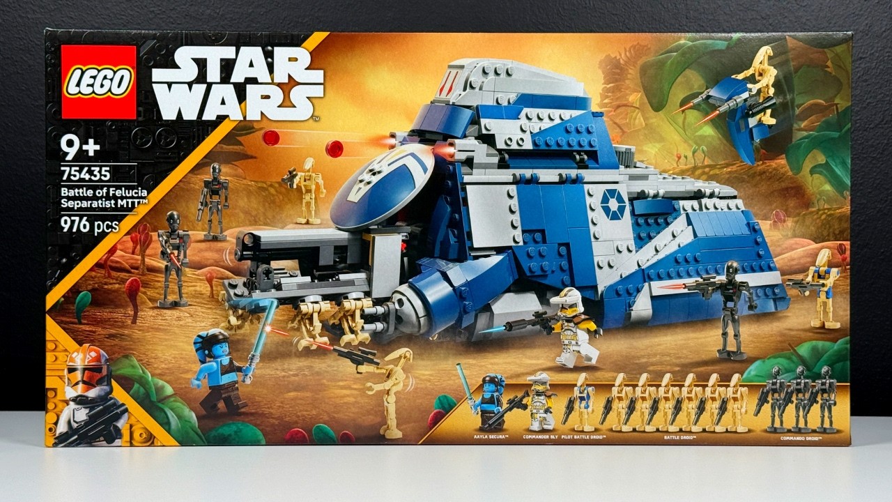 Geniale Technik, aber die Größe reicht nicht: LEGO Star Wars 'Separatist MTT' Review! | Set 75435