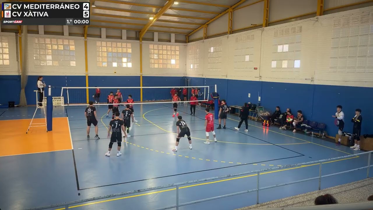 Partido Voleibol CVMEDITERRANEO CVXATIVA 080226 JUNIOR