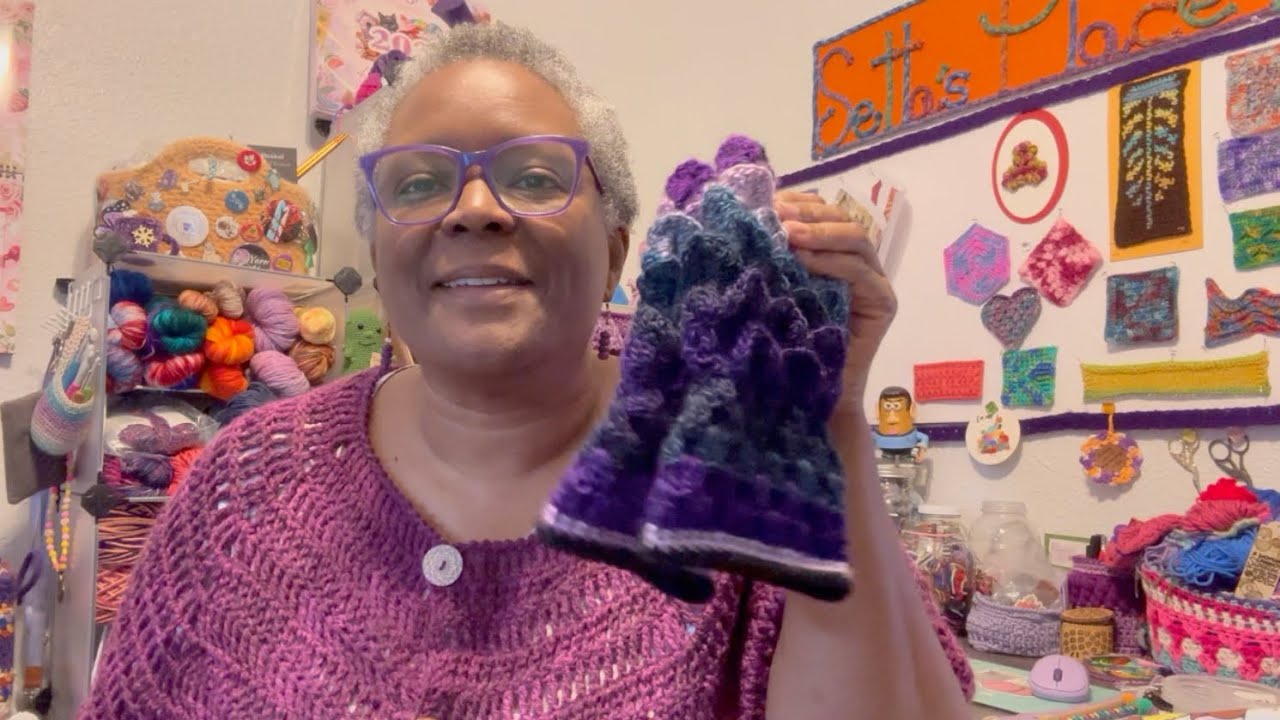 More finished objects!😃💜🧶