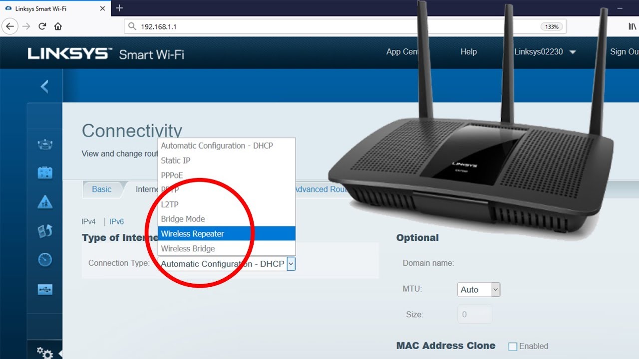 Как использовать маршрутизатор Linksys в качестве повторителя