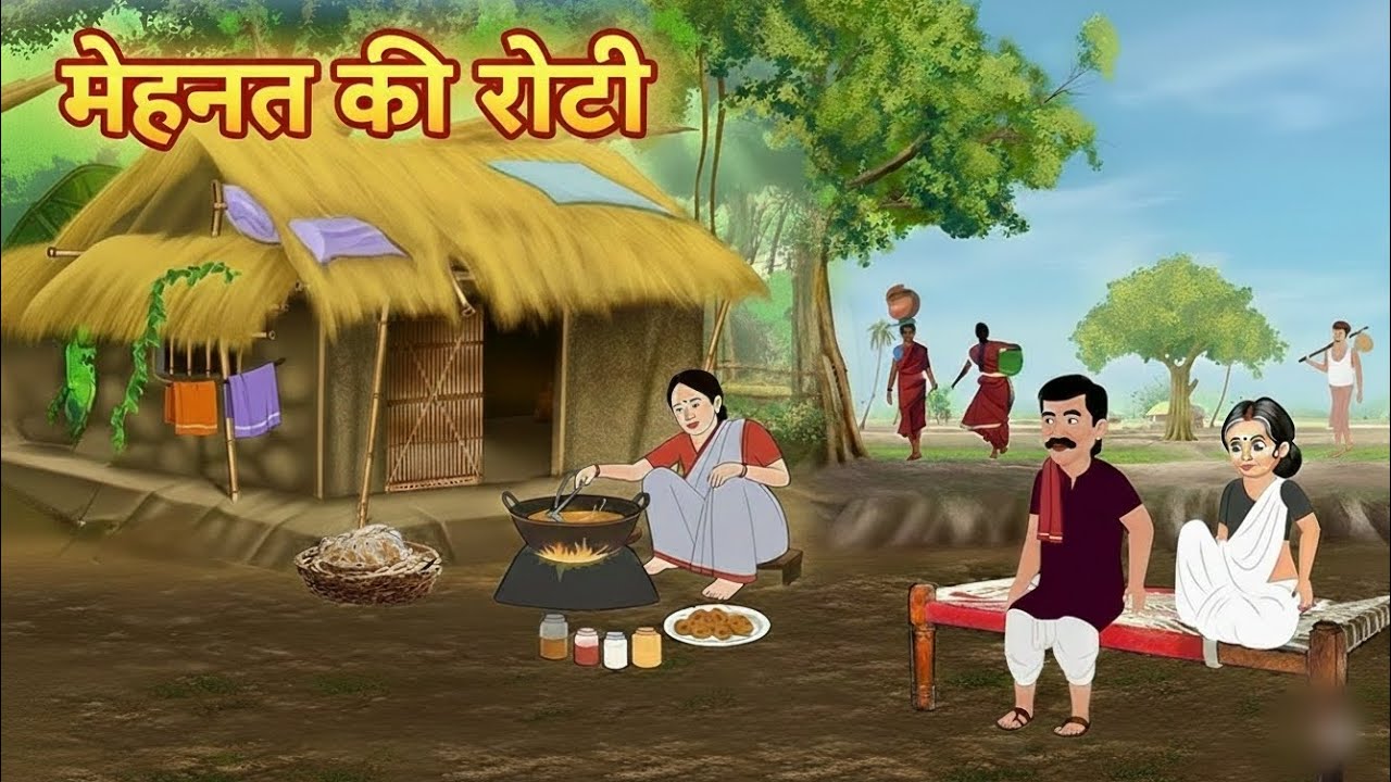 मिट्टी की खुशबू और मेहनत की रोटी - एक गरीब परिवार की भावुक कहानी | Hindi Moral Story