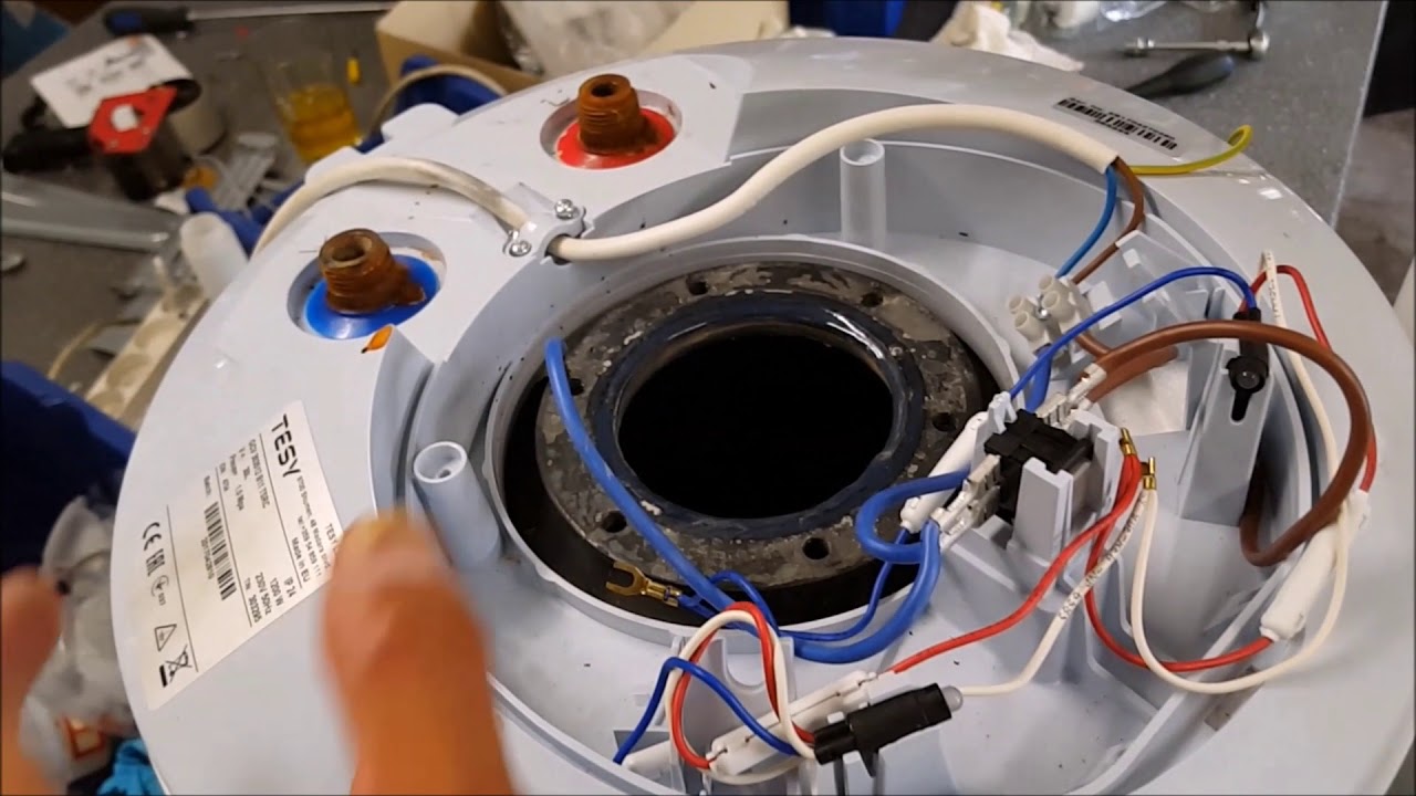 Tesy Varmvandsbeholder Anode + varmelegme udskiftning
