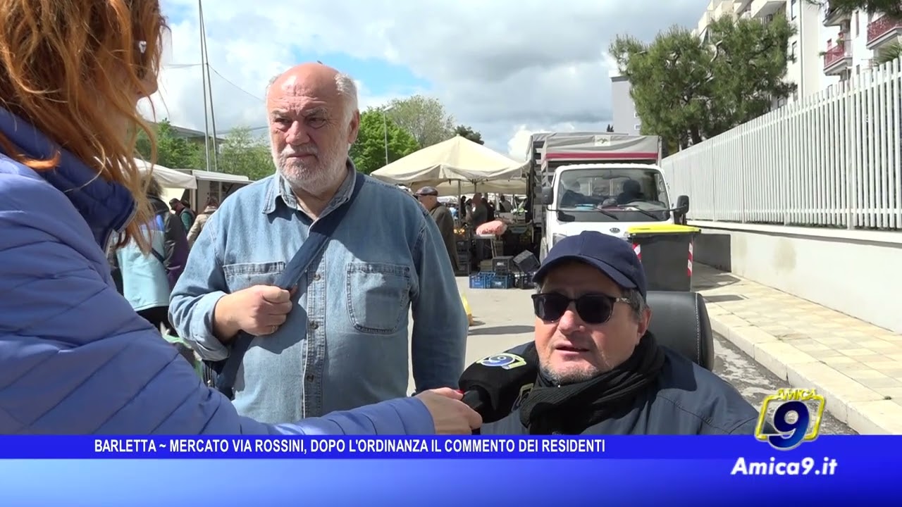 Barletta - Mercato via Rossini, dopo l'ordinanza il commento dei residenti
