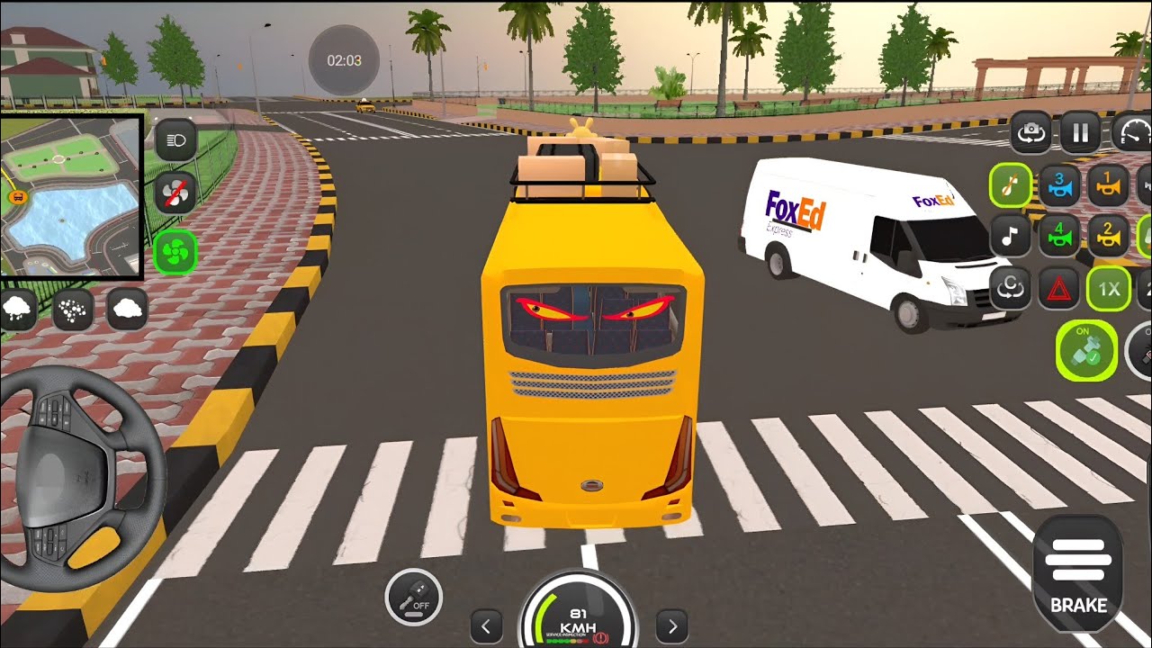 Bus Games City Driver Sim 3D Android Gameplay #1 