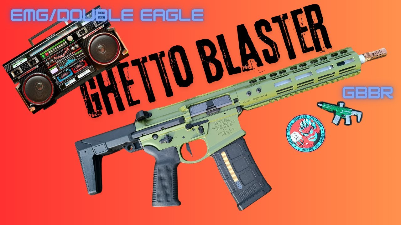Airsoft - EMG/DE - Noveske Ghetto Blaster GBBR [French]