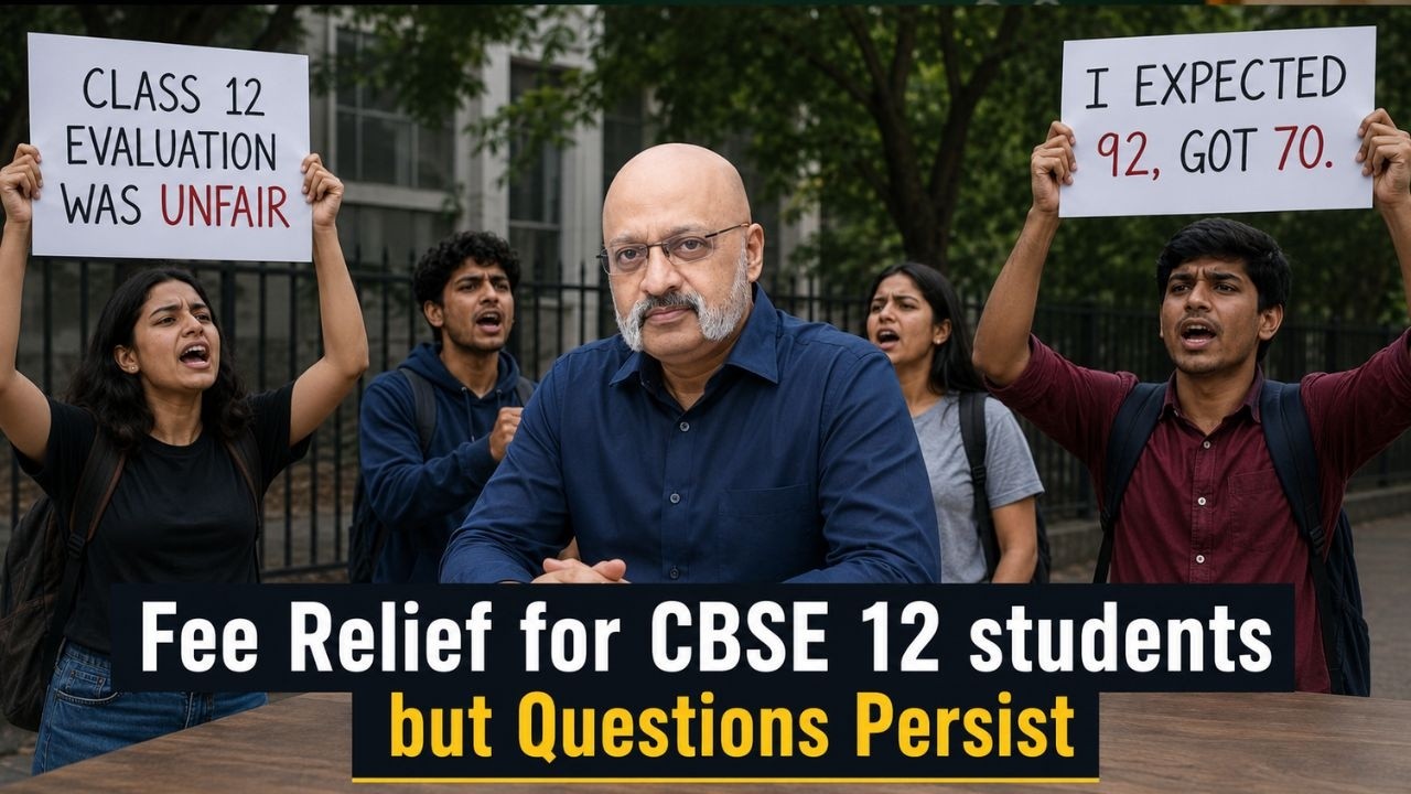 Re-evaluation Fee Reduced but Questions over Marking persist | CBSE Class 12 Results Controversy
