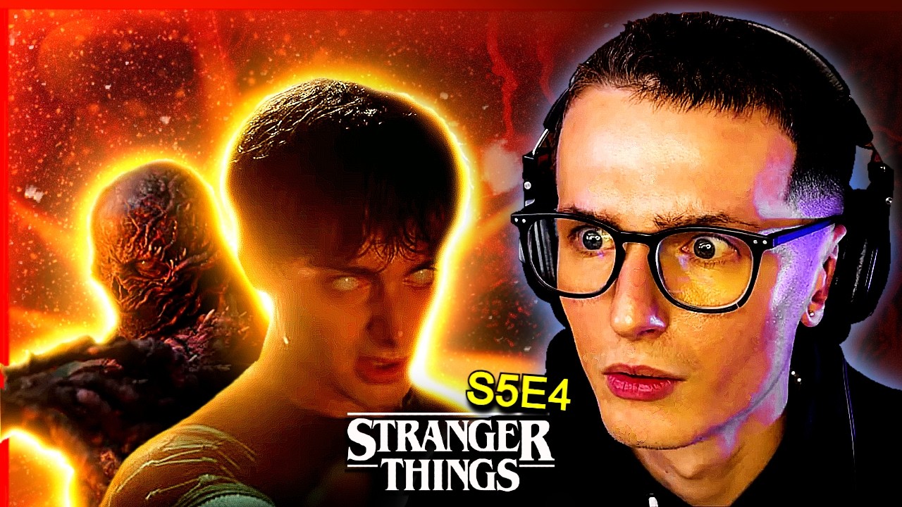 I watched the CRAZIEST EPISODE of STRANGER THINGS season 5 episode 4!!!! | first time watching
