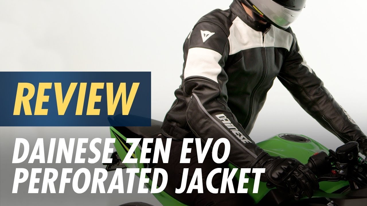 Dianese Zen EVO Perforated Leather Jacket Review at CycleGear.com