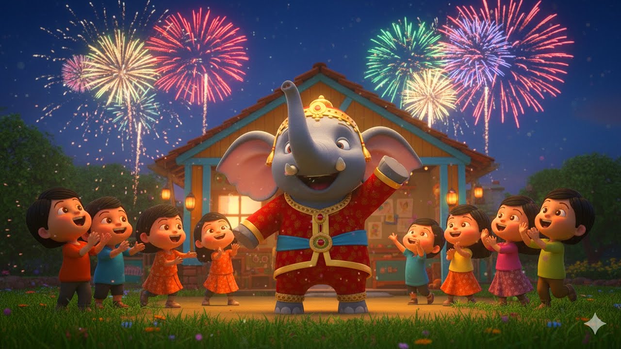 Hathi Raja Kahan Chale – Hindi Kids Poem | Nursery Rhyme for Children
