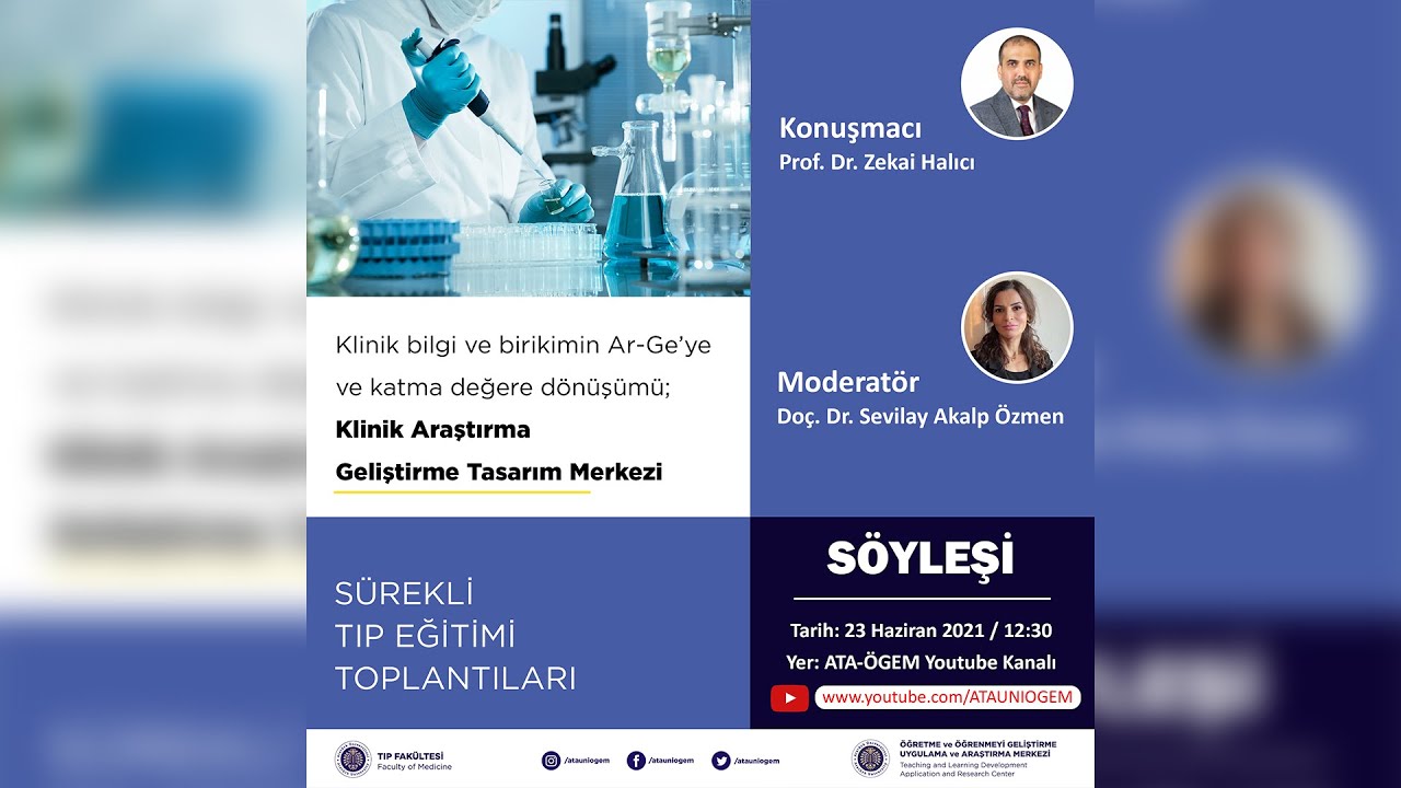 Klinik Bilgi ve Birikimin Ar-Ge'ye ve Katma Değere Dönüşümü; Klinik Araştırma Geliştirme Tasarım