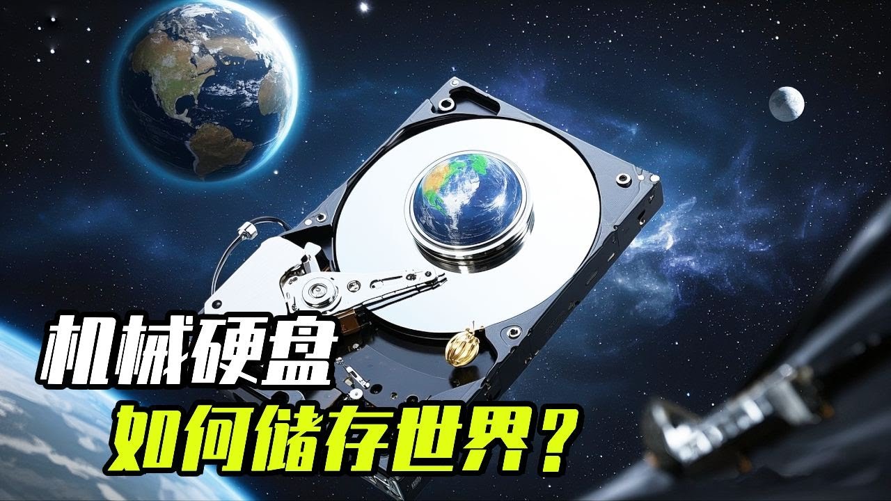 机械硬盘，如何储存世界？ #知识前沿派对 #机械硬盘 #硬盘 #数据存储 #发明