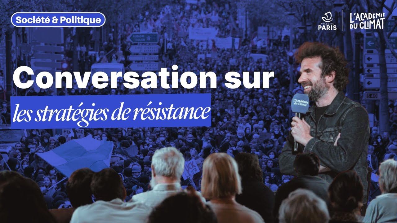 Résistance et écologie, avec Cyril Dion