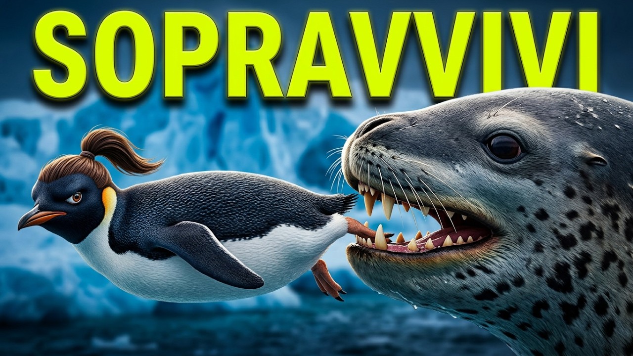 MANCO IL PESCE E SCAPPO DALLA FOCA LEOPARDO!!!