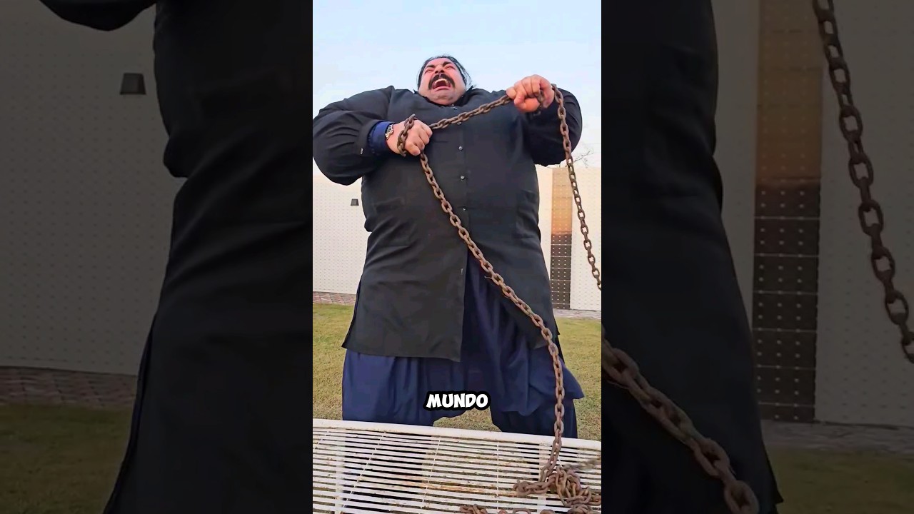 &iexcl;El hombre m&aacute;s fuerte del mundo, Pakist&aacute;n Hulk! Hechos no contados #shorts