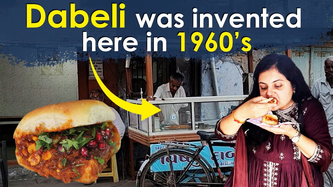 Original Kutchi Dabeli history. Invention of dabeli. Kacchi dabeli masala recipe. Indian street food
