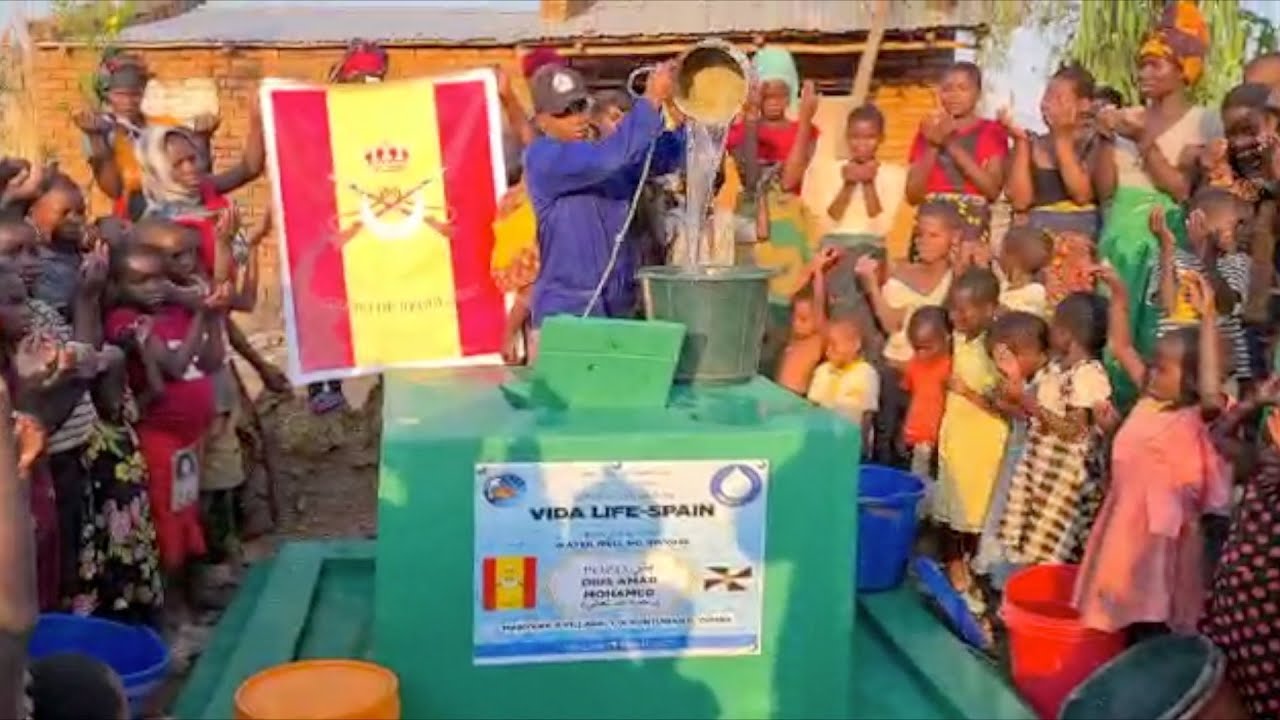 Un pozo en Malawi en memoria del cabo de Regulares Dris Amar