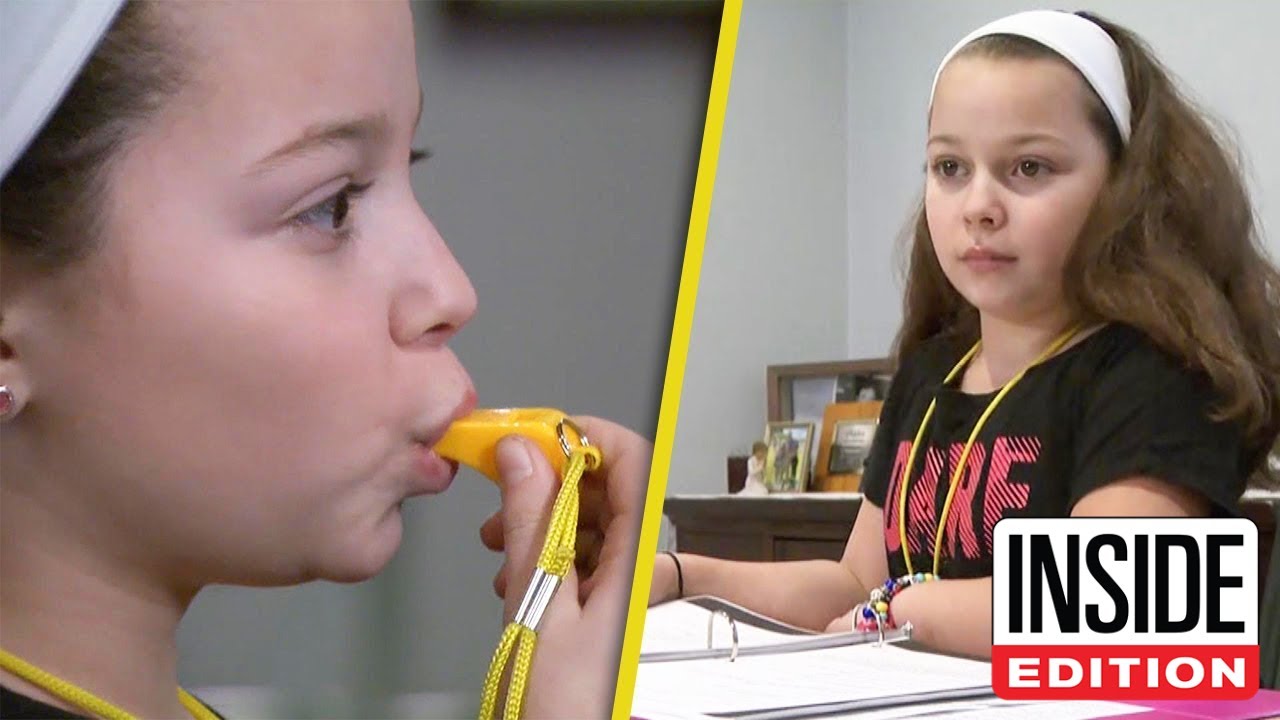 10-Year-Old Girl Wears Whistle to School to Scare Bullies