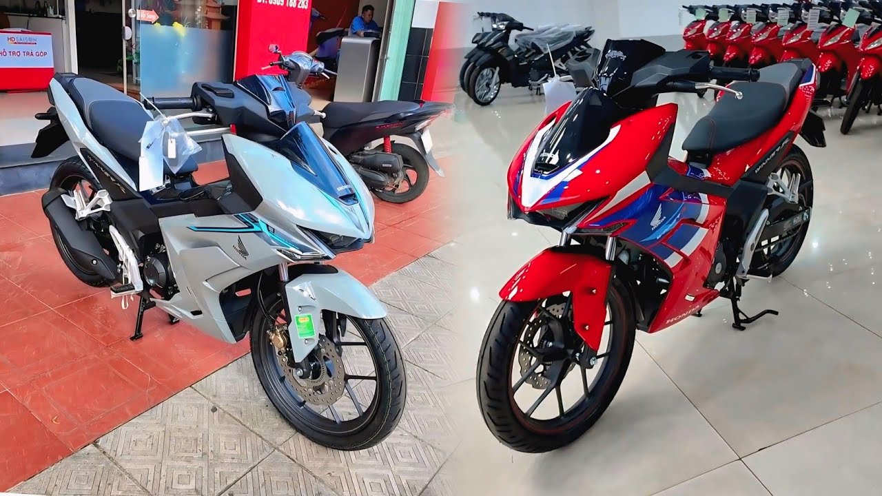 Выпущен новый дизайн Honda Underbone 2026 года &mdash; обзор Winner R в красно-серебристом цвете