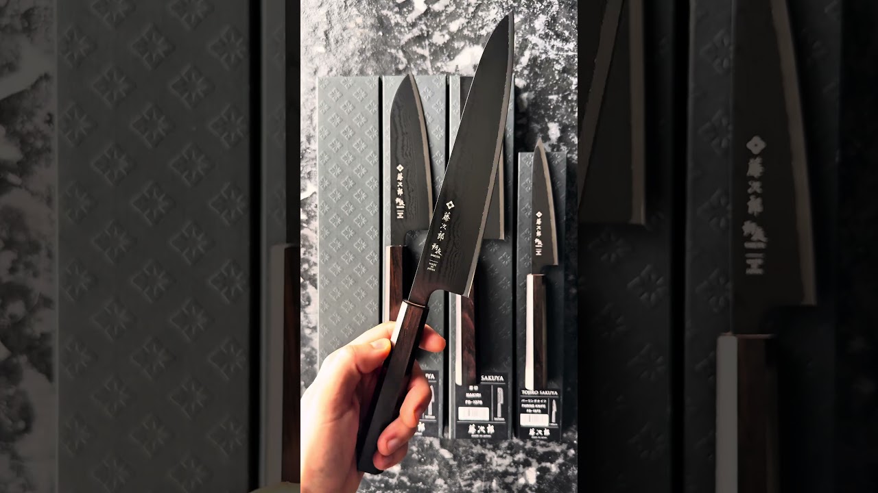 TOJIRO SAKUYA - CZERŃ W PIĘKNEJ ODSŁONIE! #unboxing #showcase #knifesale