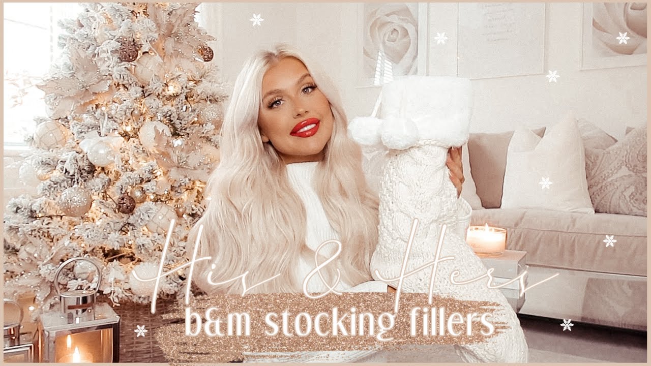 HIS & HERS B&M CHRISTMAS STOCKING FILLERS | £20 budget + gift ideas ✨