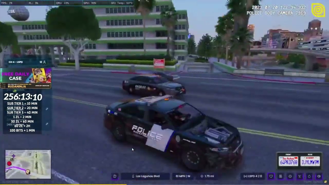 [5CITY] RUDANINJA - LSSD vs LSPD