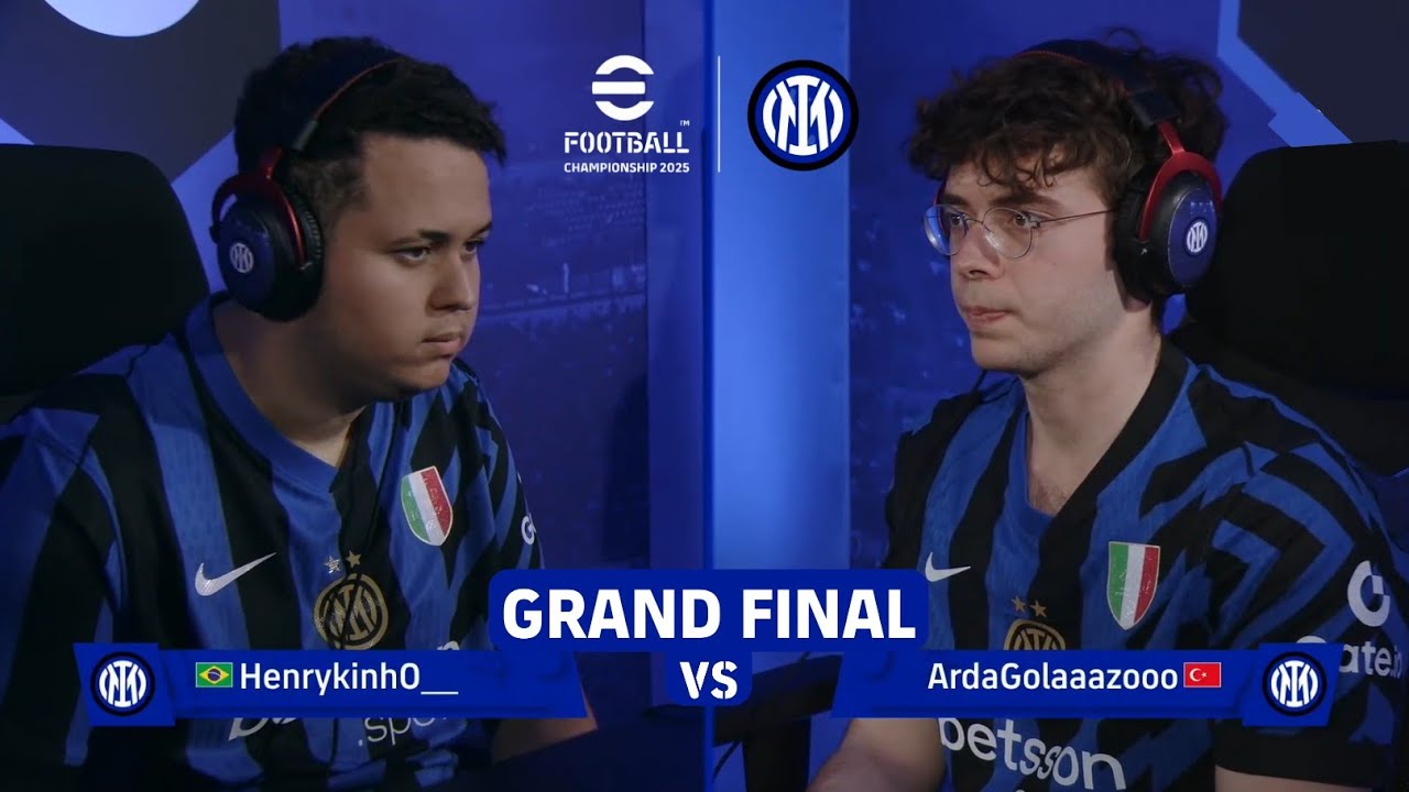 GRAND FINAL | HENRYKINHO🇧🇷 VS ARDAGOLAAAZOOO🇹🇷 EFOOTBALL CHAMPIONSHIP 2025 INTER MILAN CLUB FINALS
