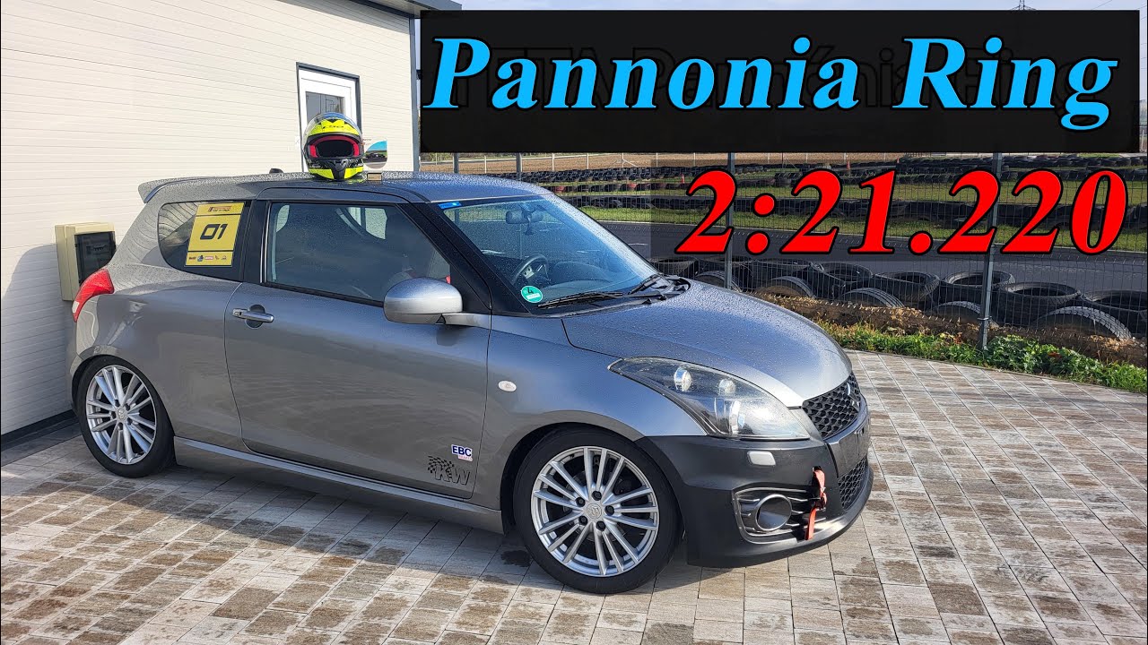 Pannonia Ring 2:21.220 Swift Sport (Zc32s)