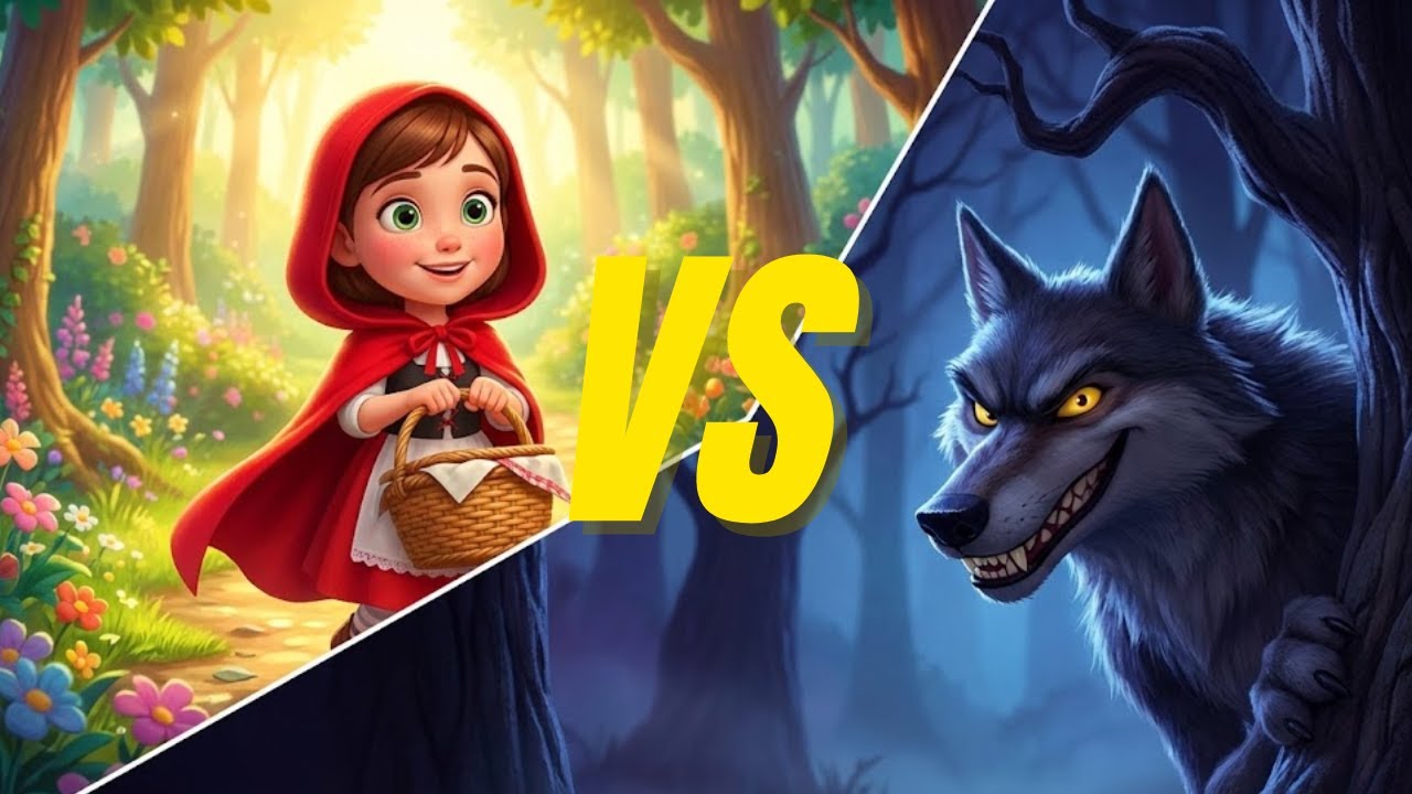Chapeuzinho Vermelho e o Lobo Mau 🐺 | História Infantil Completa