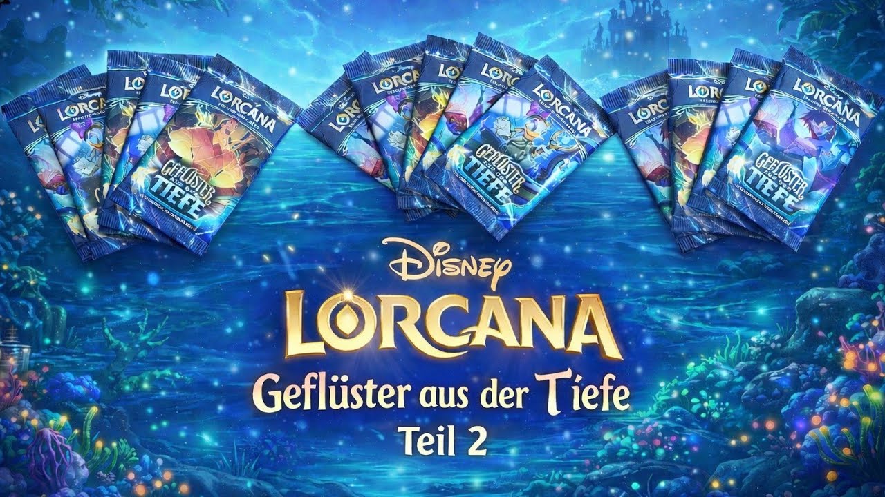 Lorcana Opening: Geflüster aus der Tiefe Set 10 - Teil 2.1