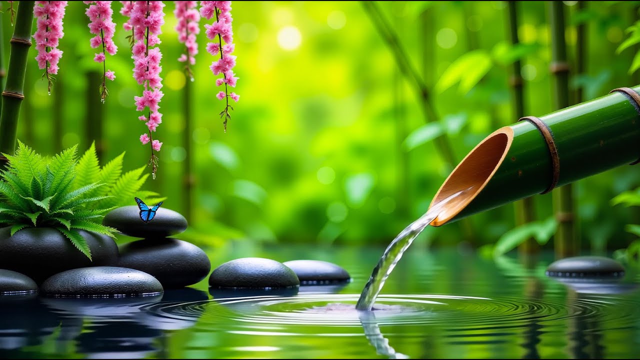 M&uacute;sica Curativa para la Ansiedad 🌿 Relaja Mente y Cuerpo con Sonidos de la Naturaleza y Bamb&uacute;