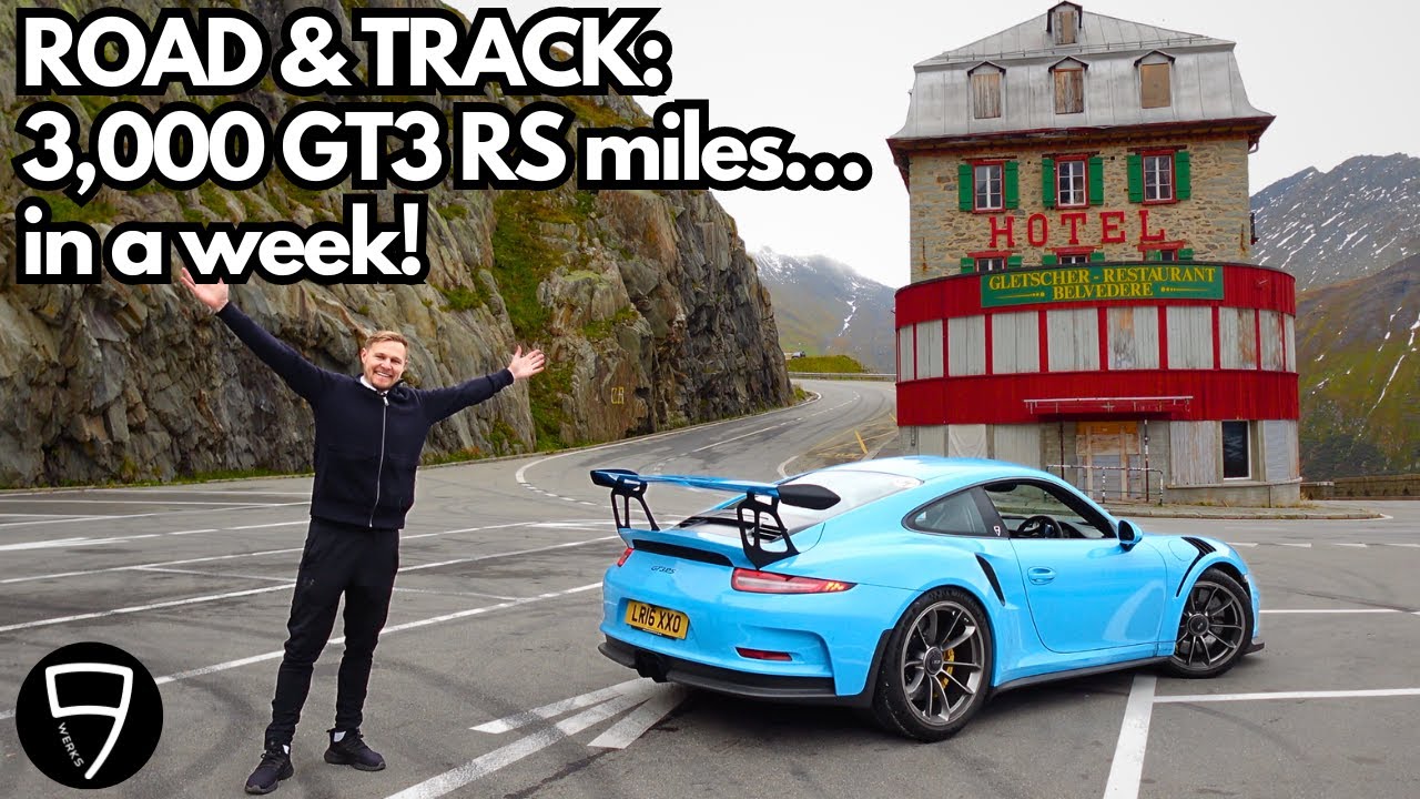 3000 миль на 911 GT3 RS… за одну неделю!