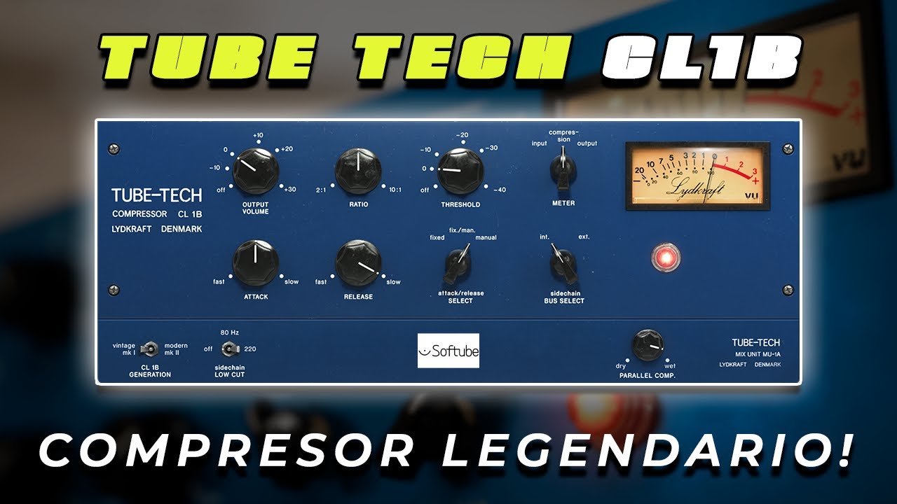 Dale ese sonido a tus tracls con el Legendario TUBE TECH CL1B En Voces!  @softube 😱